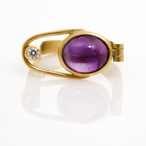Ring with an Amethyst